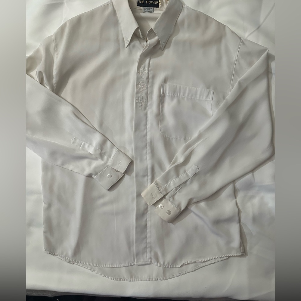 Men's White Dress Shirt